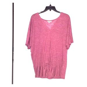 Juicy Couture Red/pink marled top